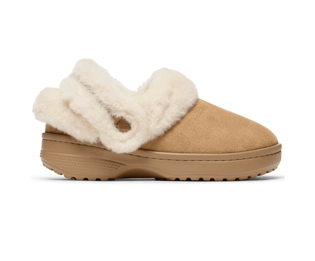 Classic Unfurgettable Vegan Suede Clog - Sepia