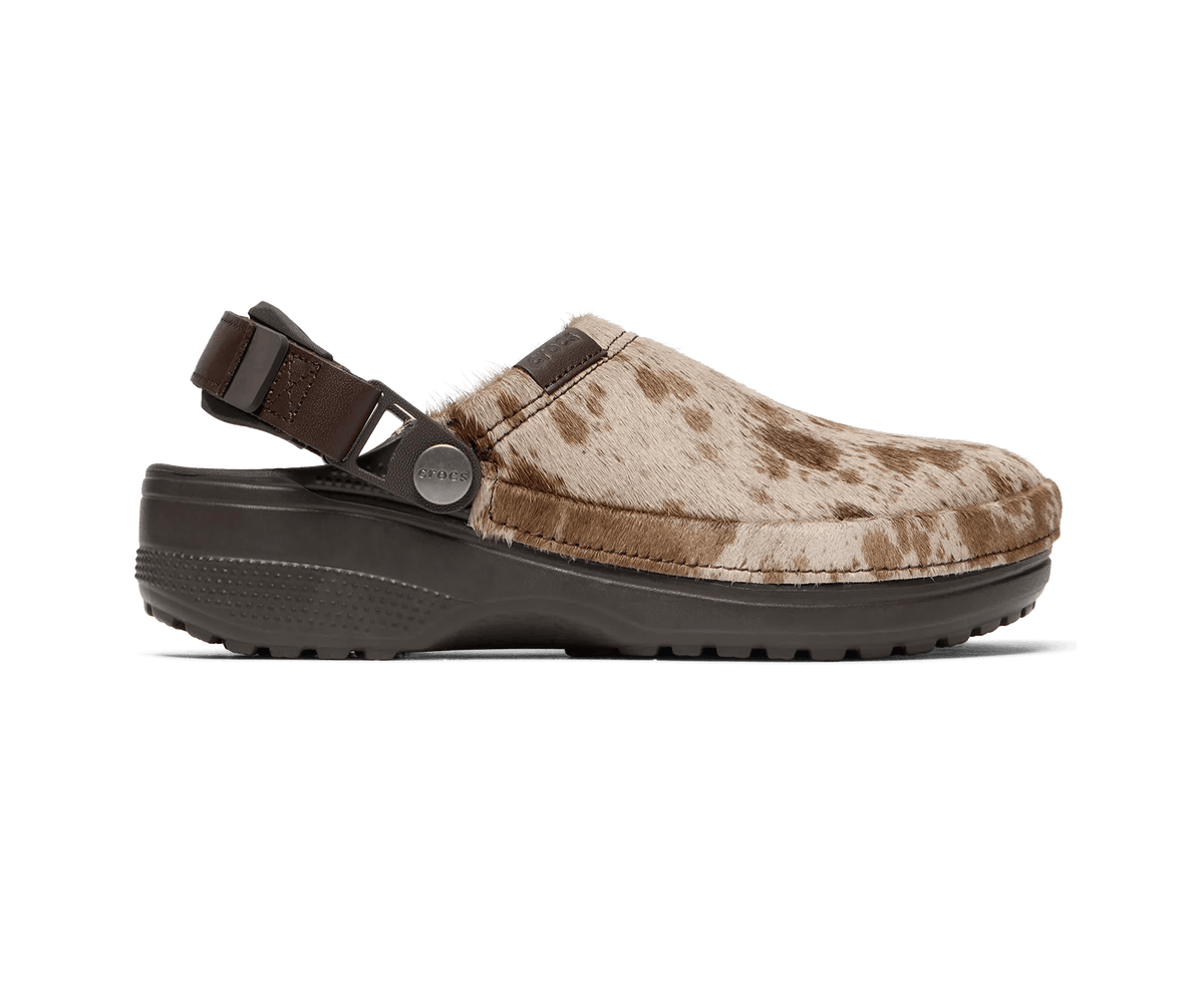 Crafted Pony Hair Clog - Espresso